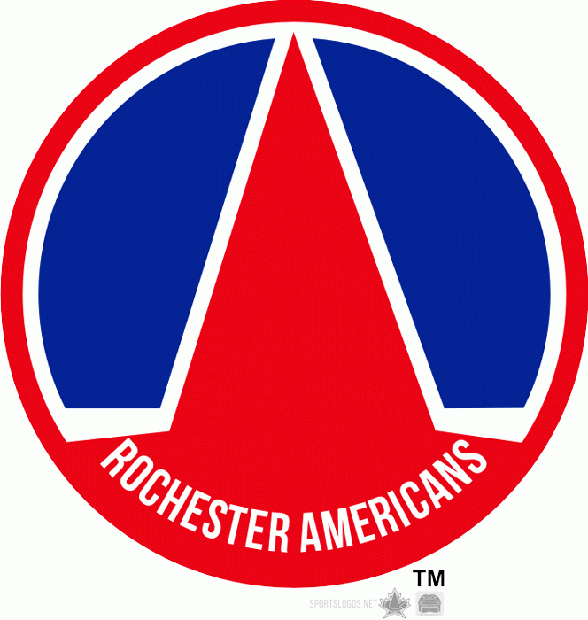 Rochester Americans 1971 72 Primary Logo iron on heat transfer